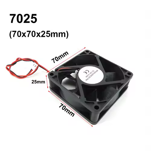 4010 12025 8010 30mm dc 5V 12V 24V Cooling Fan Brushless Motor Case Quiet 40MM 50MM 60MM 70MM 80MM 90MM 120MM for 3D print 2PIN - Image 14