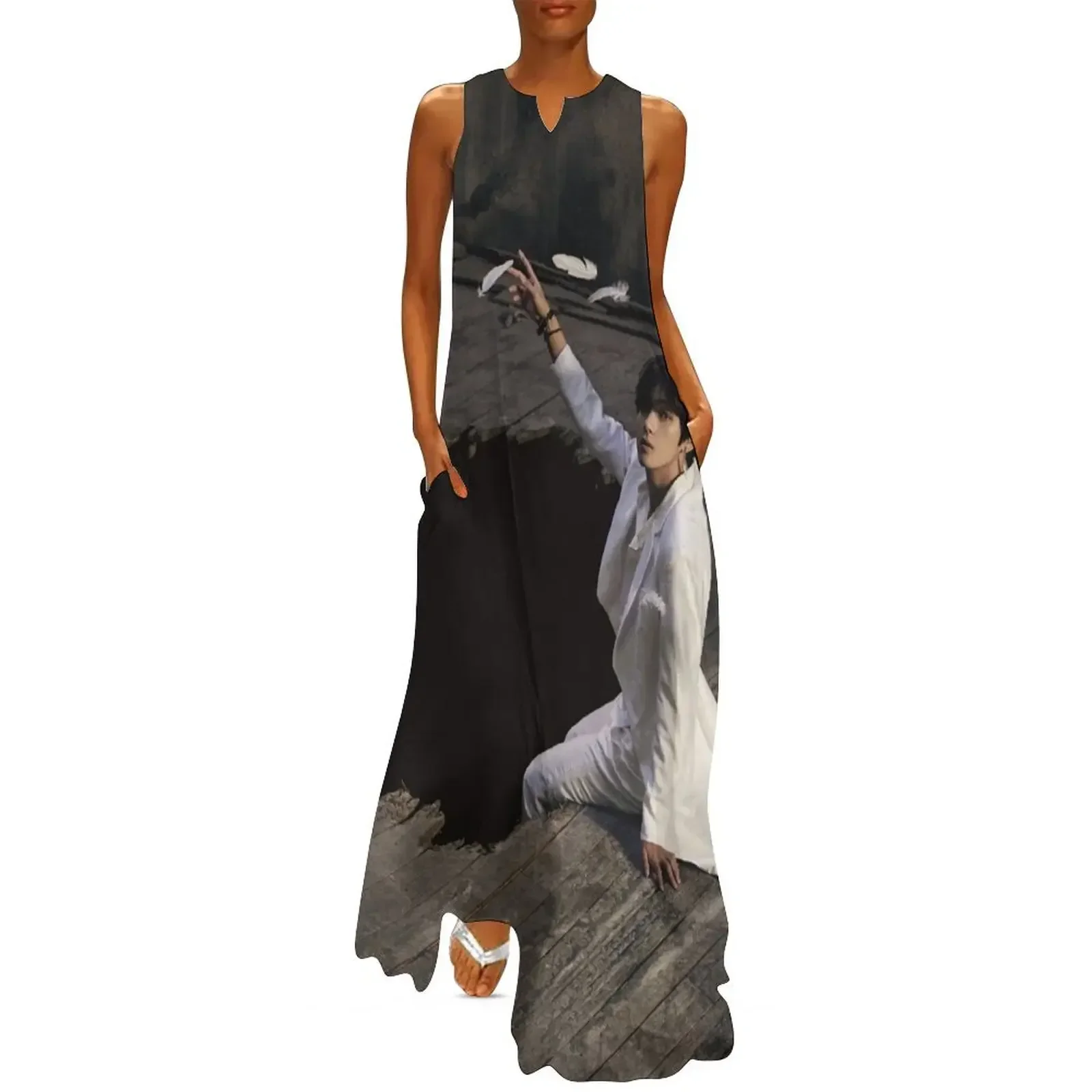 

V Long Dress ladies dresses for women 2025 Clothing female ladies dresses for special occasions Evening gown Dress
