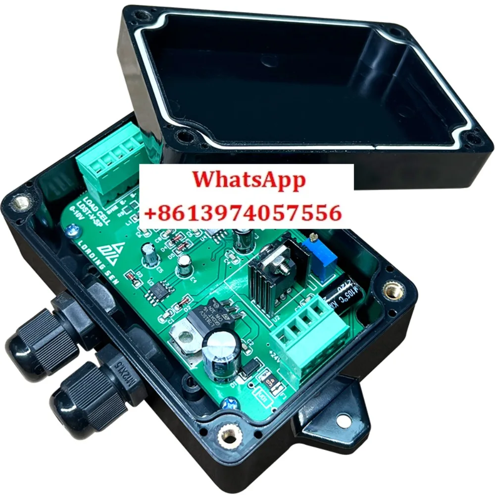 

Jinweishi KMB01 Load Sensor Amplifier 4-20ma/Force Weight Transmitter 0-10v/0-5v