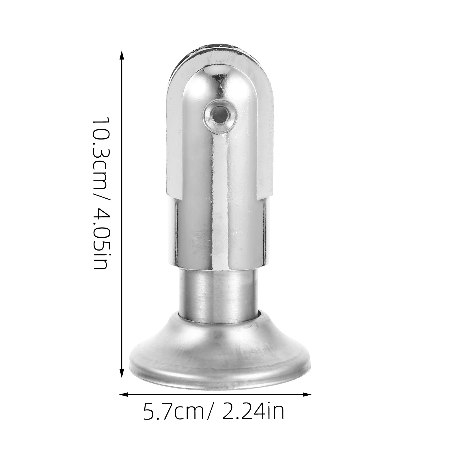 4 قطعة الفولاذ المقاوم للصدأ التقسيم القدم مرحاض حامل المرحاض دعم قوس للحمام العام مكعب الأجهزة المتينة #4