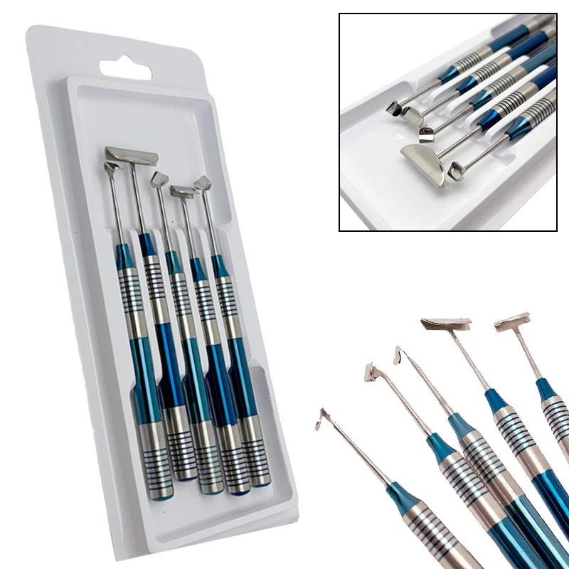 

Dental Implant Pro Kit Lingual Flap Elevator Periosteal Separator - Surgical Grade Tissue Management Tools