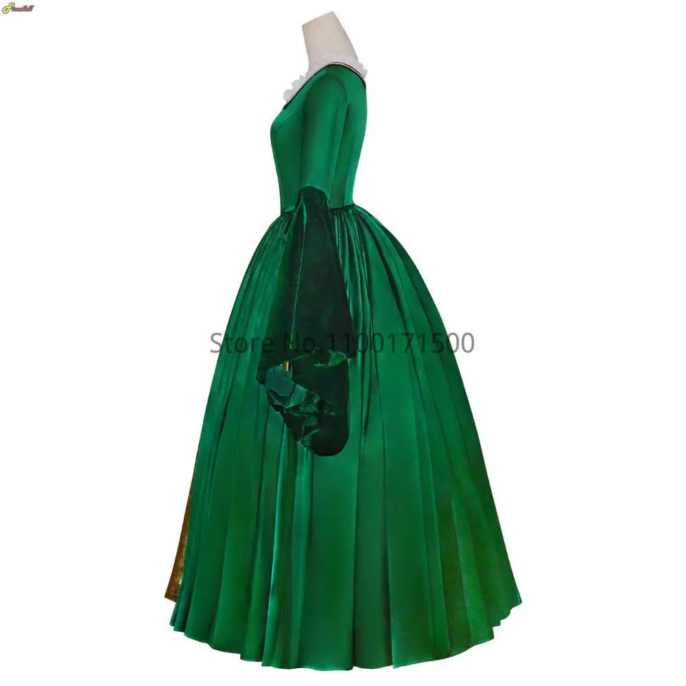 Halloween Renaissance Dress Princess Mary Cosplay Dress Green Dress Queen Cosplay Princess Ball Gown Medieval Dress Costume