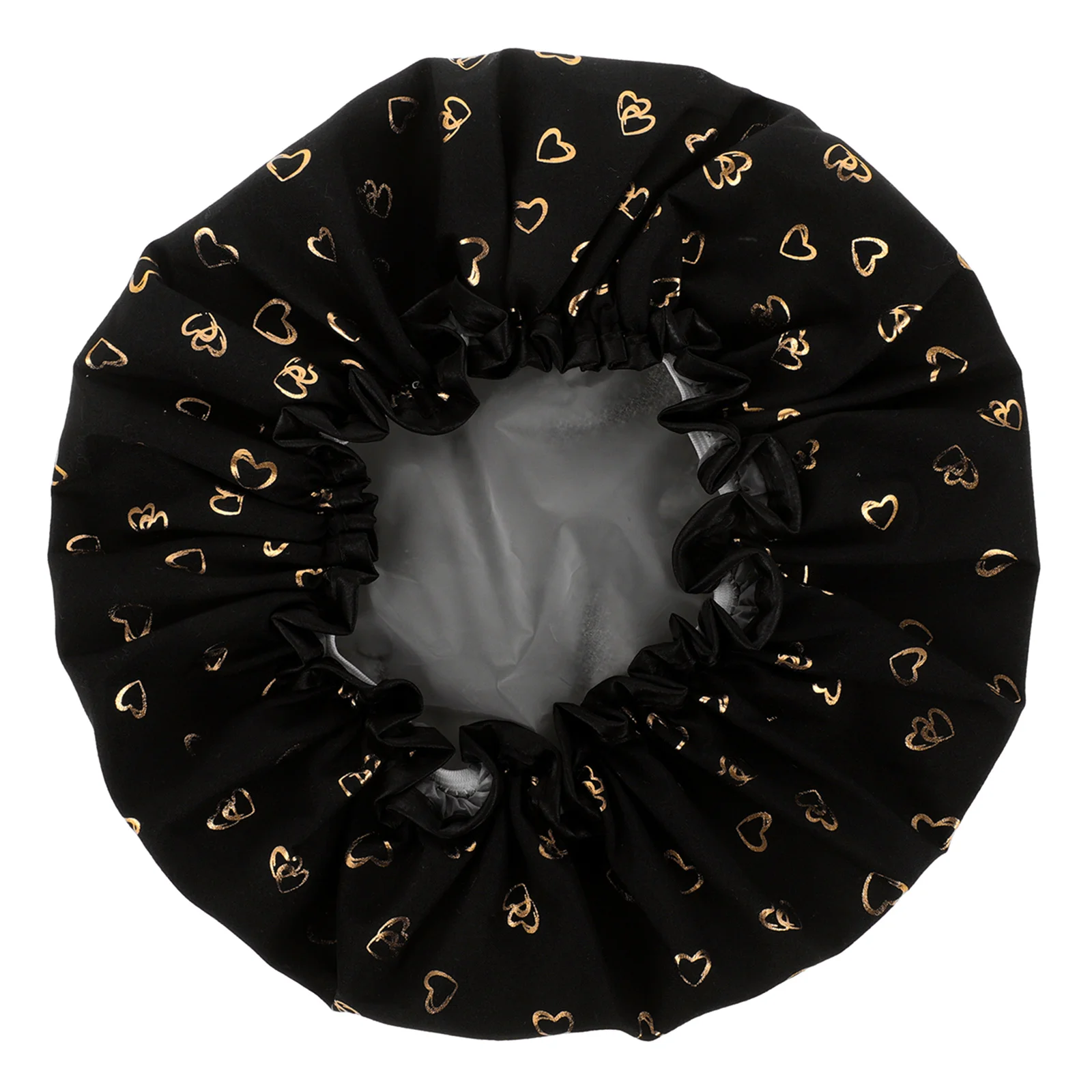 

Comfortable Shower Cap for Women with Long Hair Double Layer Waterproof Bathing Hat Reusable Shower Cap for Home