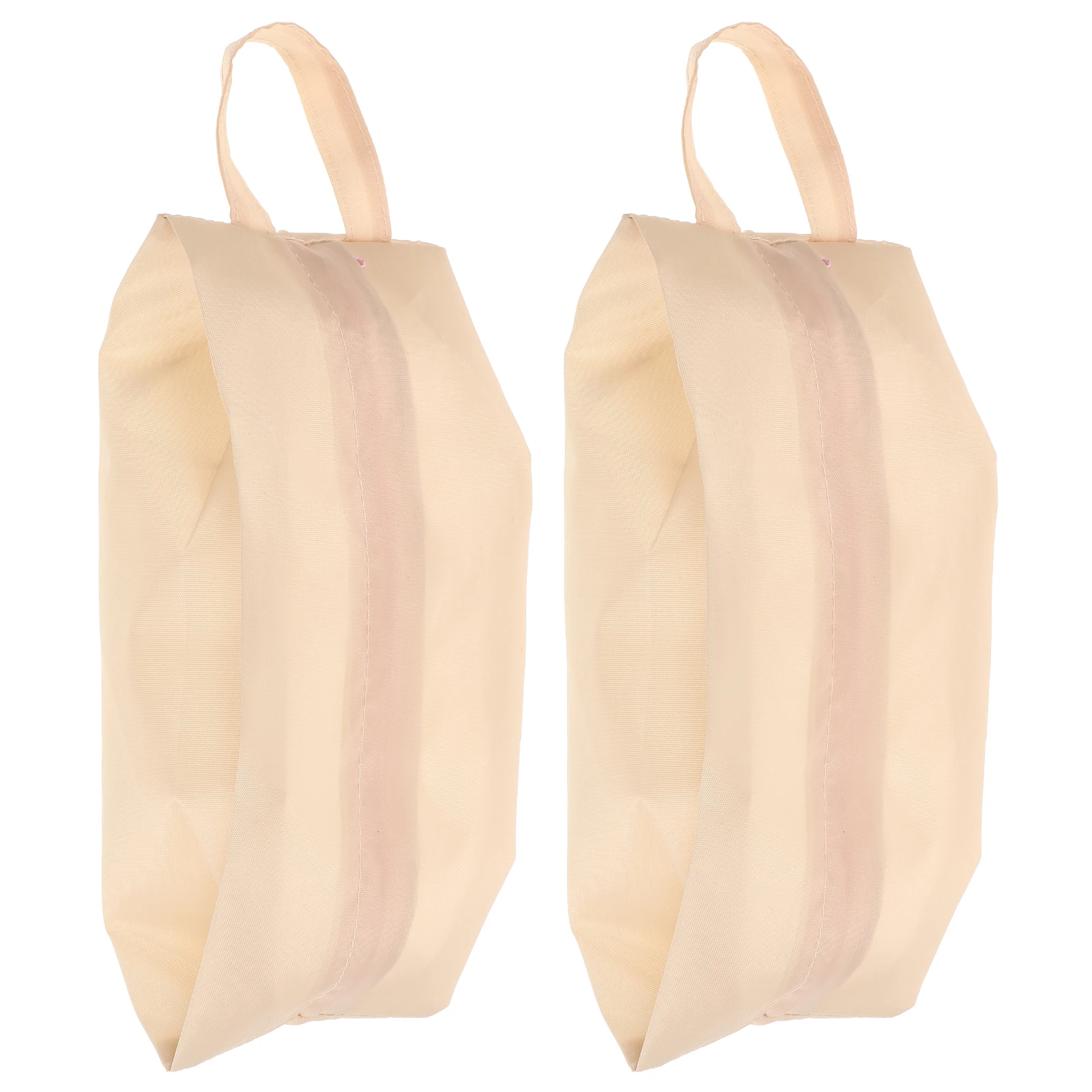 

2 Pcs Storage Bag Baby Socks Portable Handbag Bra Organizer Polyester Necessities Clothes Mother Clothing Bags