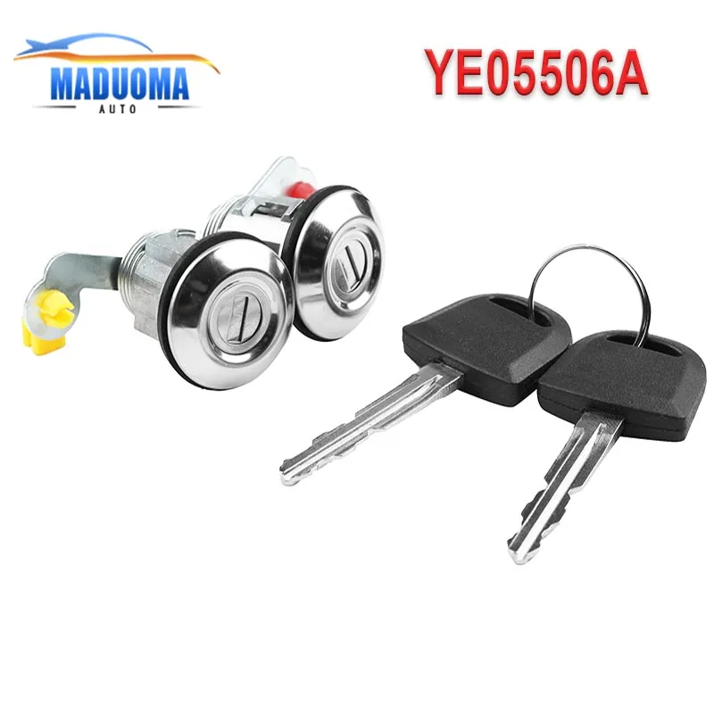 New Ignition Switch YE05506A Ignition Lock Cylinder & Switch 2 Keys For Mitsubishi L200 Pick Up 11/2001-2010