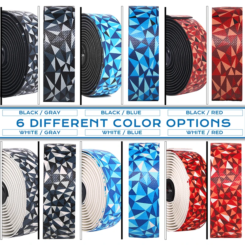 BUCKLOS الطريق دراجة المقود الشريط دائم الطريق دراجة شريط الشريط امتصاص الصدمات سرعة المقود حزام الدراجة قطرة بار حزام