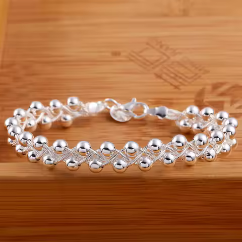 Charm Bracelets for Women with Adjustable Link Chain and Decorative Charms