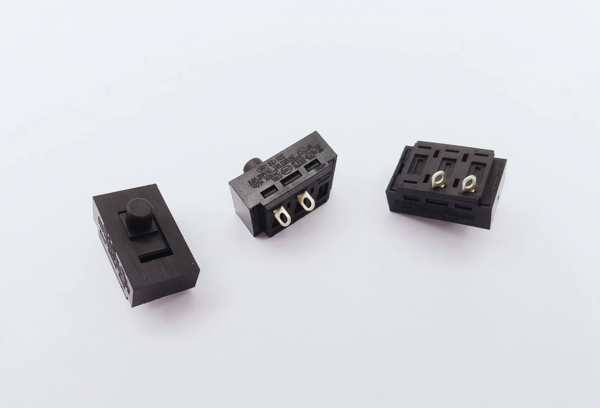 

Original new 100% 2pin 2gear toggle switch power cylinder handle wave switch sliding SL-100 6.5A250V 13A125V