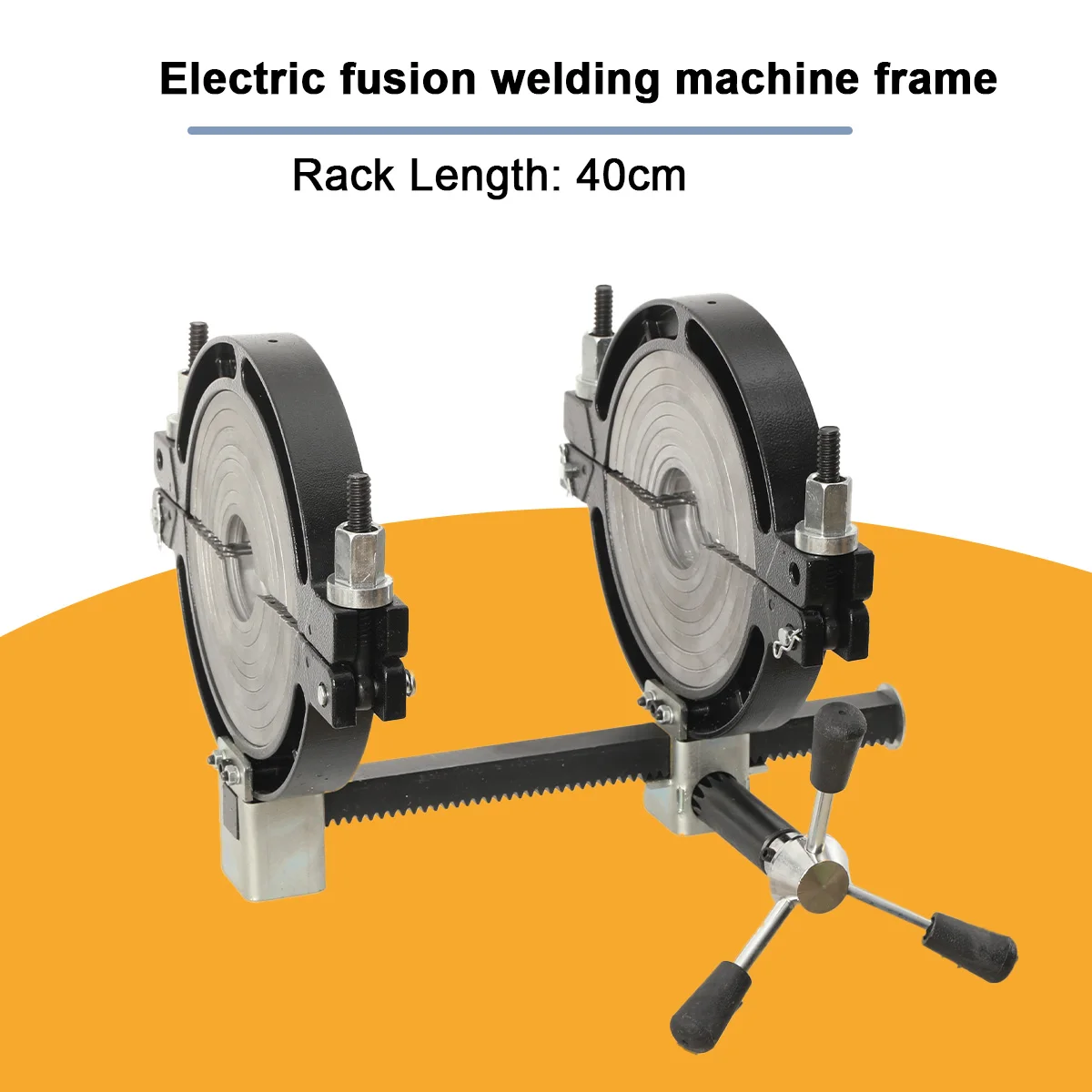 

63-200 PE Hot Melt Butt Welding Machine Siphon Drainage Bracket PE Hot Melt Butt Welding Machine Socket Bracket Fixing Bracket