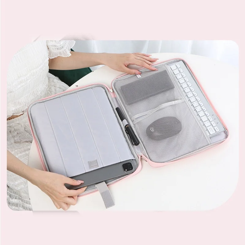 Tablet Sleeve Pouch For IPad Pro 11 2024 11 inch Air 11 air 6th Gen Handbag Sleeve Case for iPad Air 13 Pro13 12.9 Dustproof