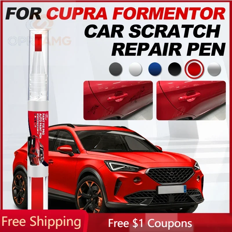 

Vehicle Dedicated Exclusive Car Paint Repair Pen For 2020-2025 CUPRA Formentor Paint Scratch Repair Accessories Blue Bronze Red