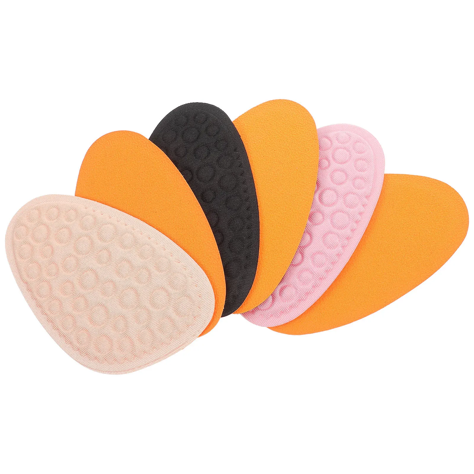 

3Pairs High Heel Forefoot Pads Comfortable Shoe Inserts Foot Cushion Pads Non-Slip Breathable Insoles for Women Shoes