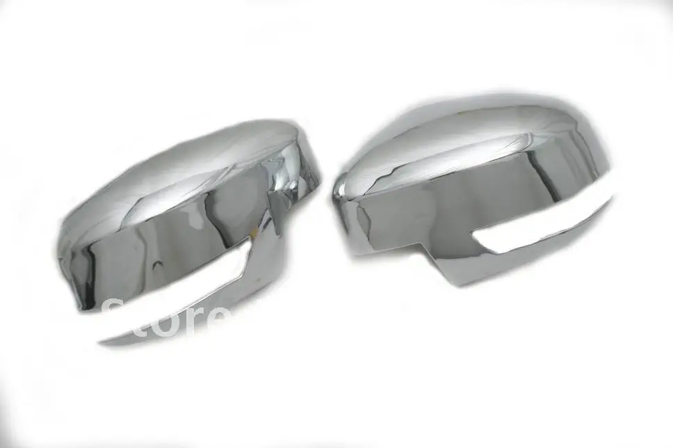 High Quality Chrome Mirror Cover For Integrated Turn Signal for Ford Focus MK3 Sedan Hatchback 12-13 Free Shipping