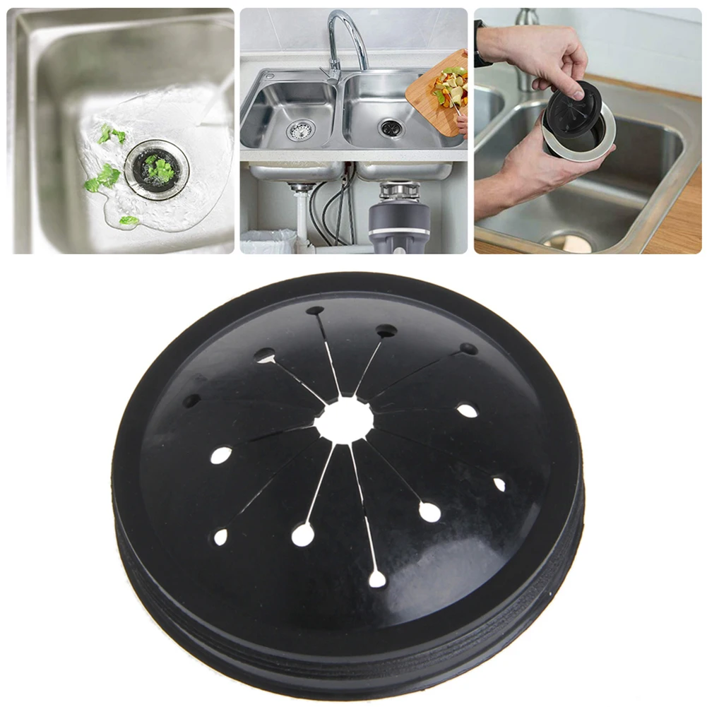 Parts Splash Guards Equipment Guards High Quality Plugs Replacement Splash Systems Waste Accessories Black Drain
