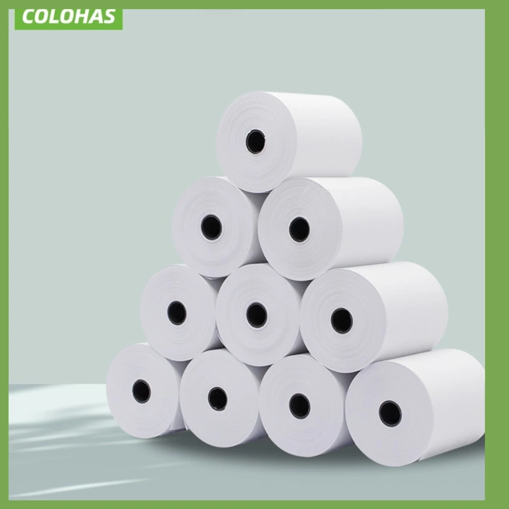 

10PCS 57*25mm 30 MM Thermal Paper White Children Camera Instant Print Kids Camera Printing Paper Replacement Accessories Parts