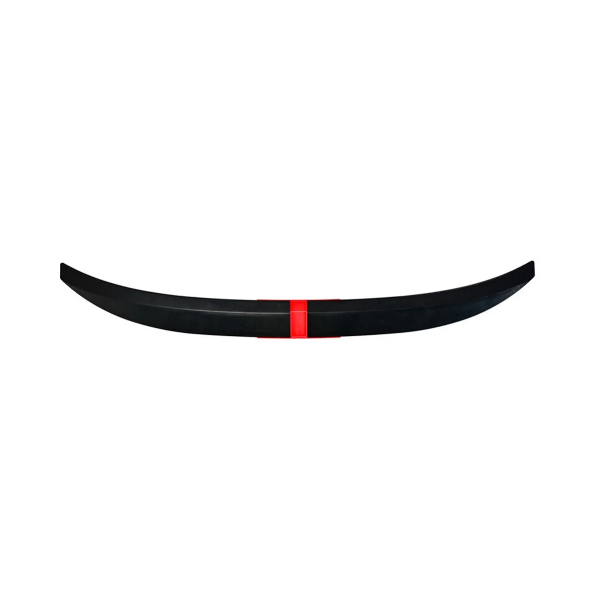 Universal Car Spoiler, Adjustable Rear Trunk Spoiler Lip Roof Tail Wing Accessories, Black+Red