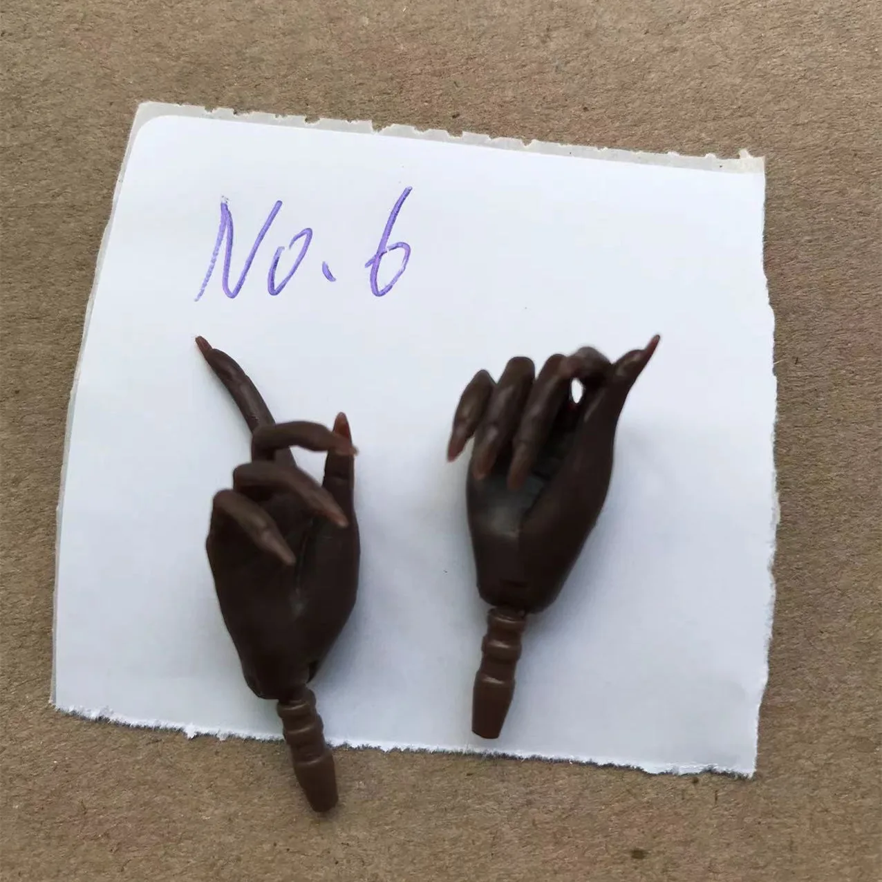 MENGF Doll Hands Long Nail Quality Doll Parts 8 Color 7 Gesture Hands For FR IT PP Super Model Doll Accessories DIY New Decors