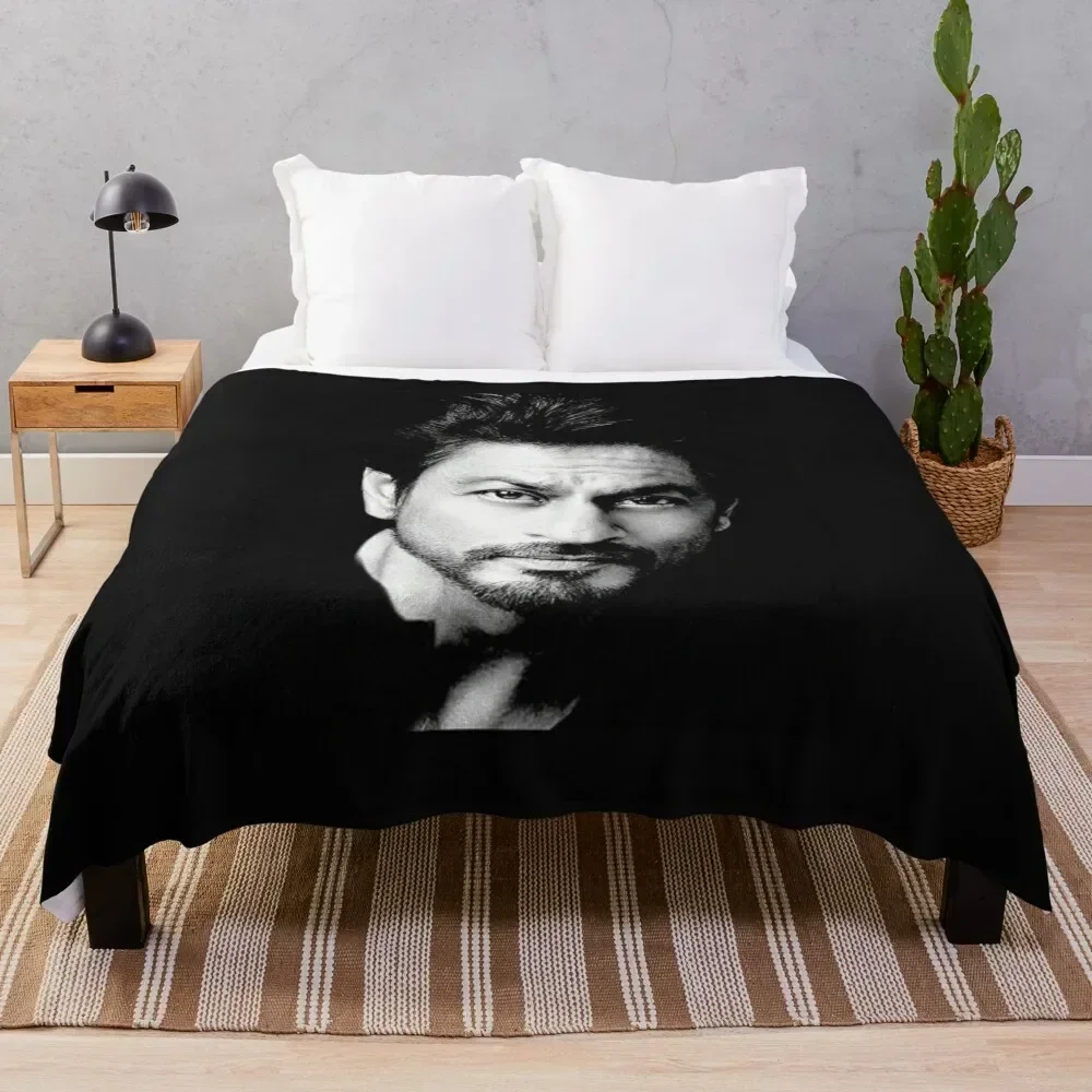 

shah rukh khan Throw Blanket All Weather Soft Throw Blanket for Sofa