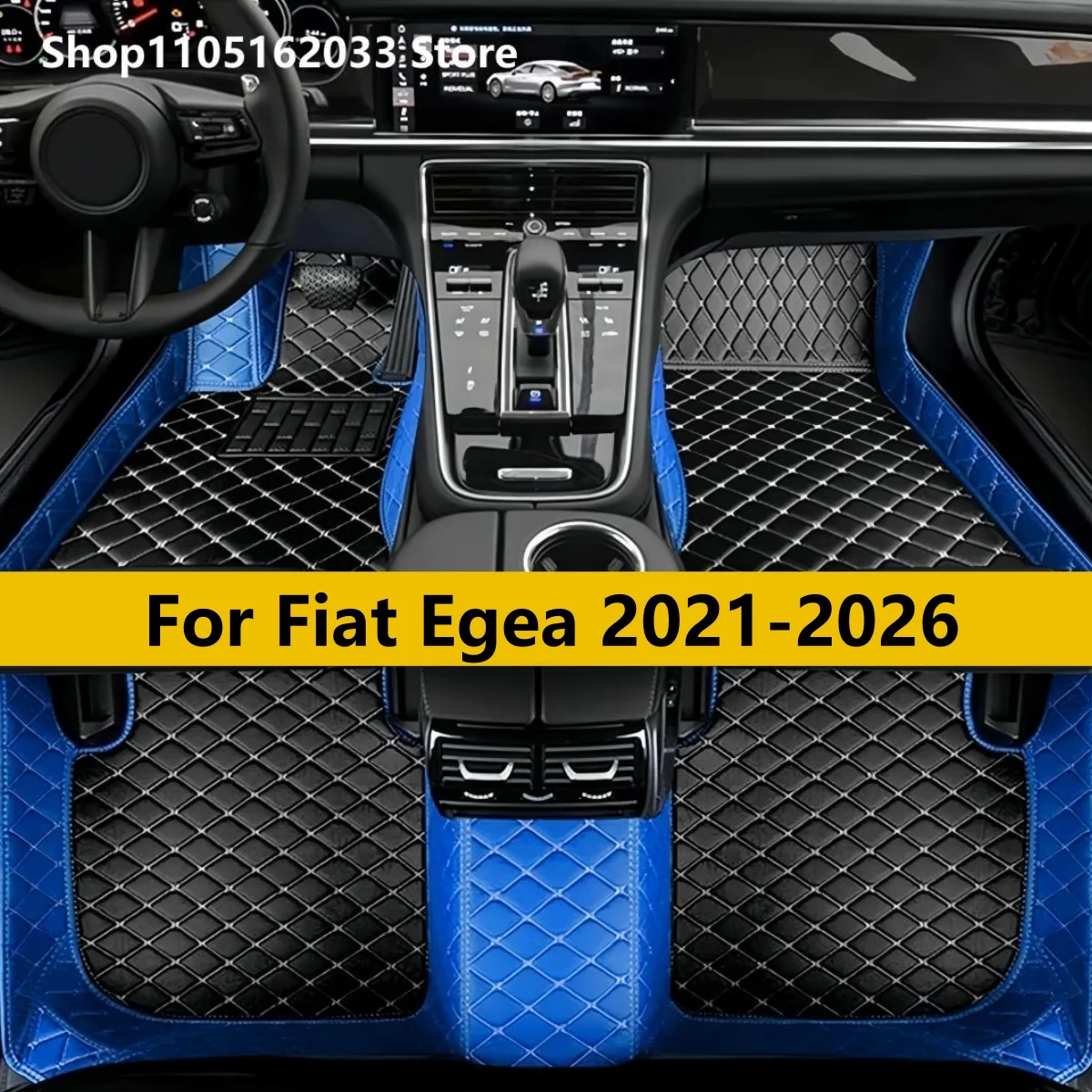 

Автомобильные коврики для Fiat Egea 2021 2022 2023 2024 2025 2026, водонепроницаемый полный комплект, коврики для автомобилей, аксессуары