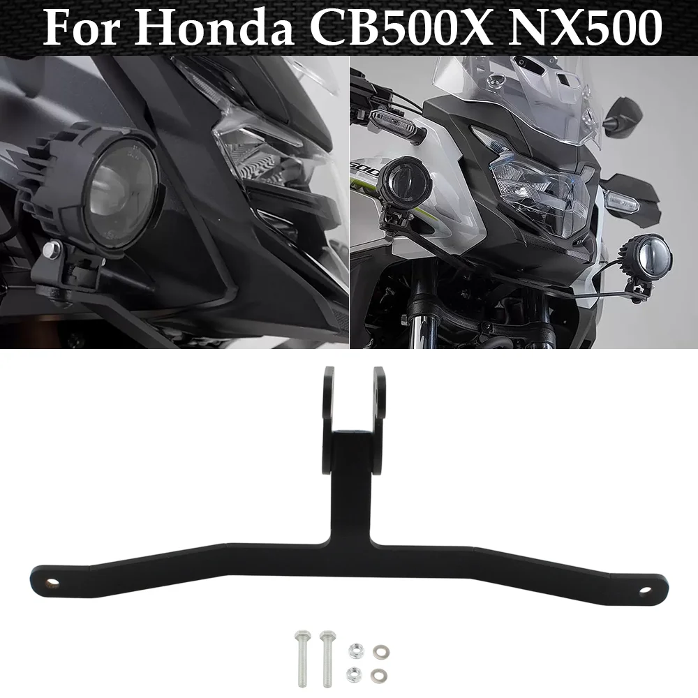 Upgrade Motorcycle LED Lights Bracket Auxiliary Lights Fog Lights Brackets For Honda CB500X NX500 CB500X NX500