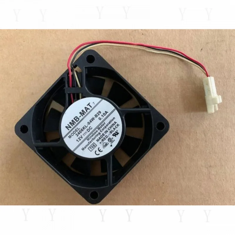 

Y+ 1pcs for NMB 2406KL-04W-B29 6015 12V 0.10A 60mm cooling fan 3pin