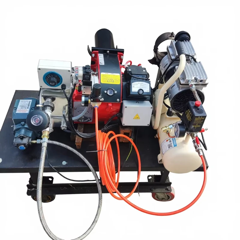High-efficiency automatic low-pressure air atomization waste oil burner with 98% thermal efficiency, for industrial boiler