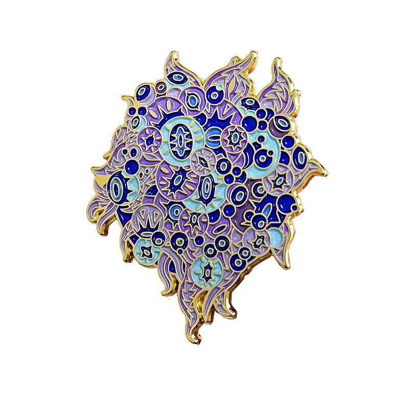 Cthulhu Mythos Octopus Monster Enamel Pin Lapel Pin for Clothes Brooches on Backpack Briefcase Badge Jewelry Decoration Gifts image 2