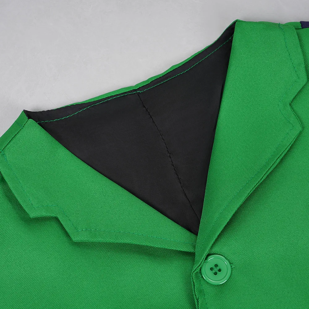 Joker Cosplay Fantsy Shirts Weste Kostüm Super Bösewicht Disguise Männer Outfit Männliche Disguise Tops Junge Halloween Party Fantasia Anzug