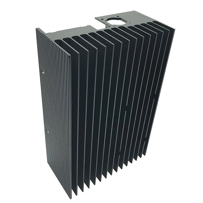 Precision Aluminum Alloy Heat Sink Fins Housing Manufacturers 5-Axis CNC Milling Aluminum CNC Process