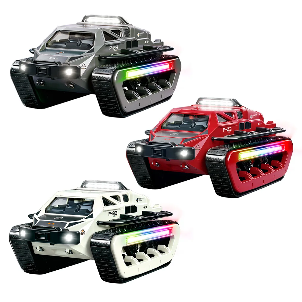 9IMOD C8840 Tracked Off‑Road RC Car 2.4G Crawler with 7.4V 1200mAH Battery