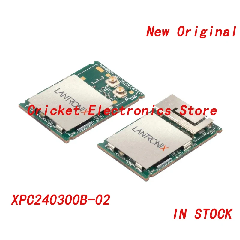 

XPC240300B-02 WLAN 5 GHz Ethernet/SPI/UART/USB dual U FL antenna edge connector xPico 240 series