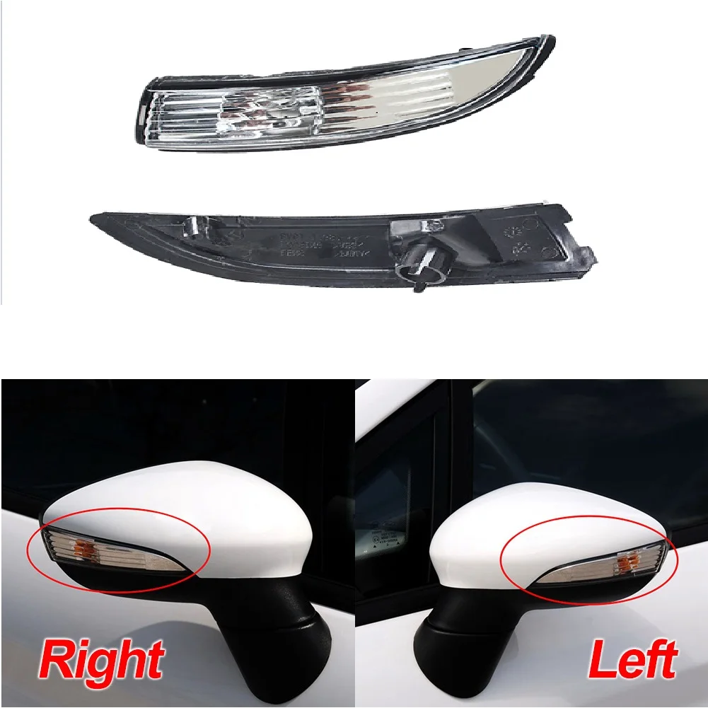 

For 2009-2015 Ford Fiesta Reversing Mirror Steering Lamp Rearview Mirror Steering Lamp Signal Lamp Suitable