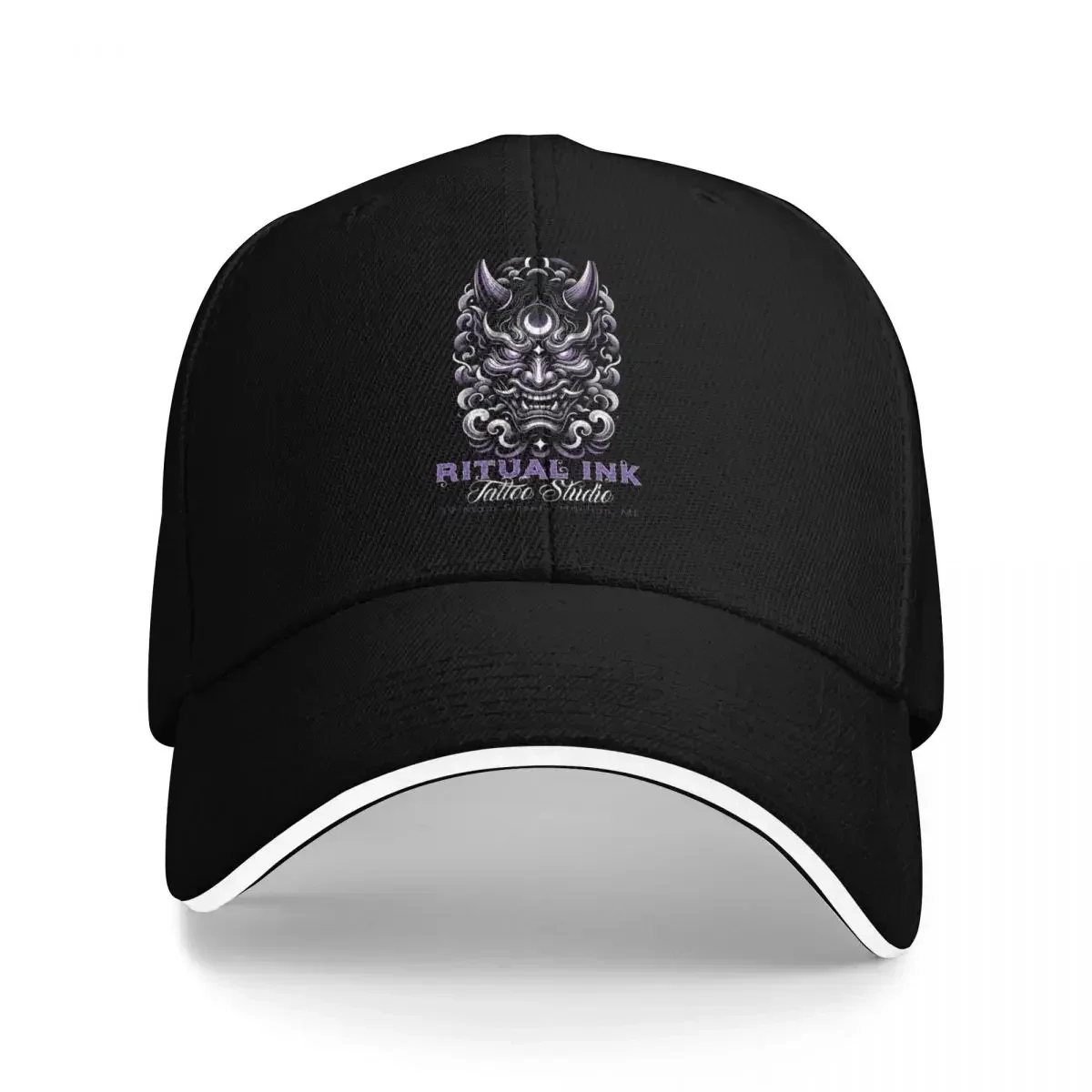 2026 New Ritual Ink : Night Oni Baseball Cap men's big size hat Beach Outing Winter  Hat Man For The Sun Elegant Women's Hats Me