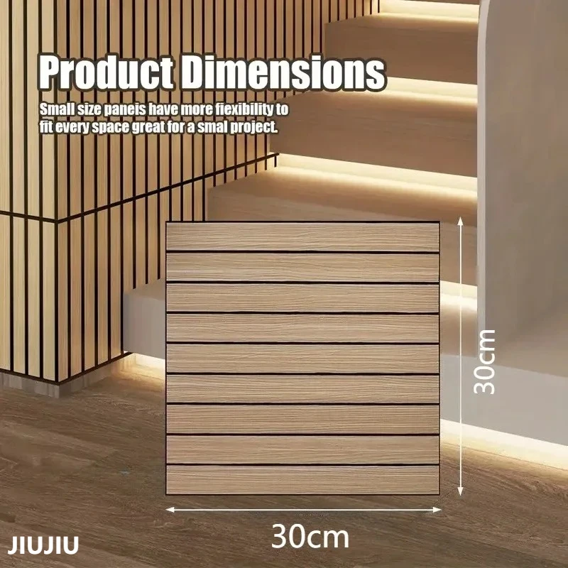 Self Adhesive Vinyl Waterproof Imitation Wood Grille Striped Wall Sticker for Living Room and Bedroom Wood Grain Wallpaper