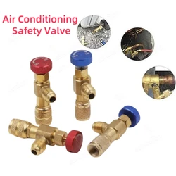 Liquid Safety Valve R410A R22 Air Conditioning Refrigerant 1/4