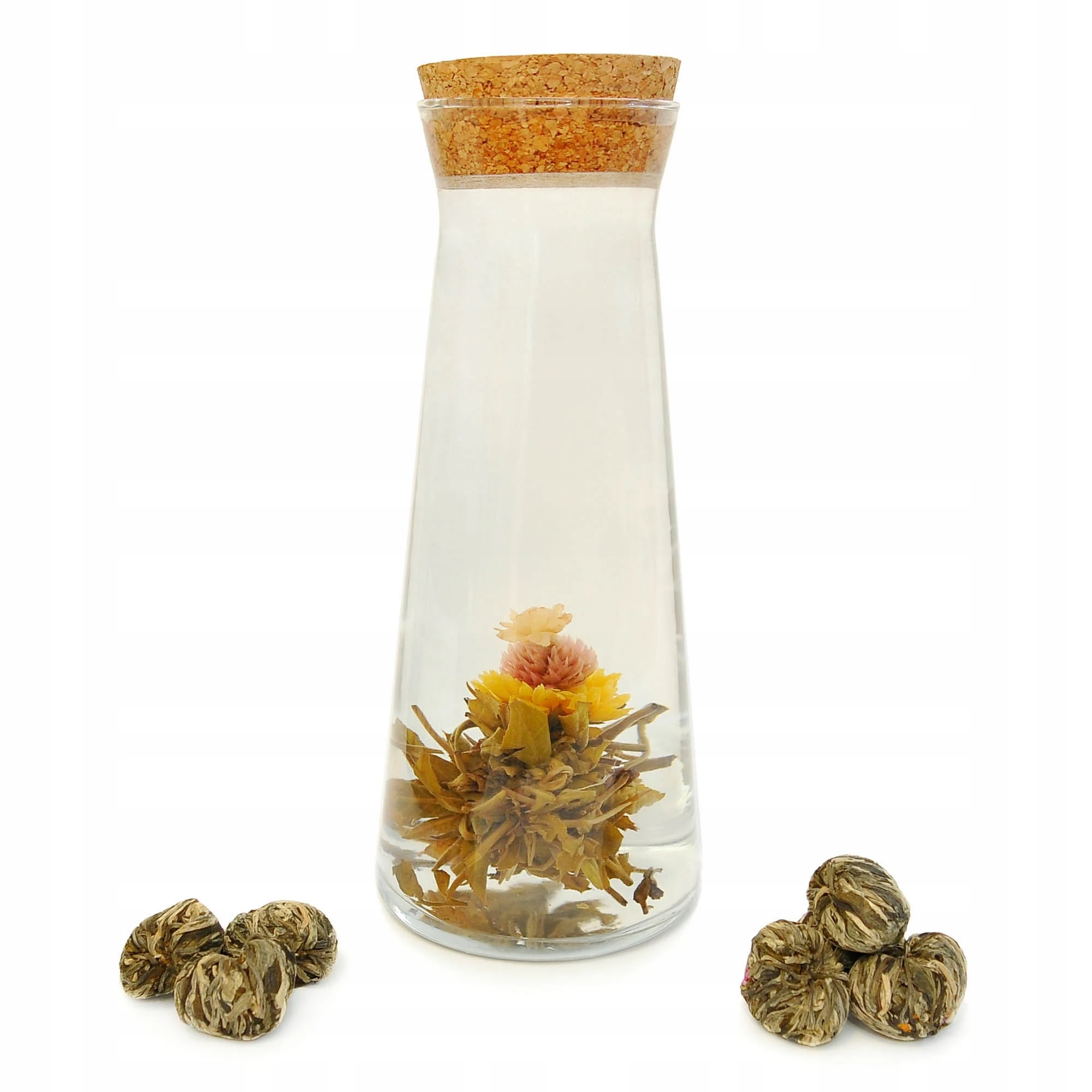 Herbata kwitnąca biała zielona Gold Ingot - 1szt 2.0