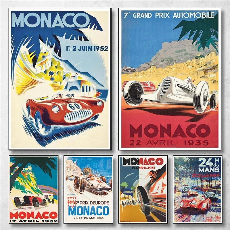 Vintage Monaco Race…