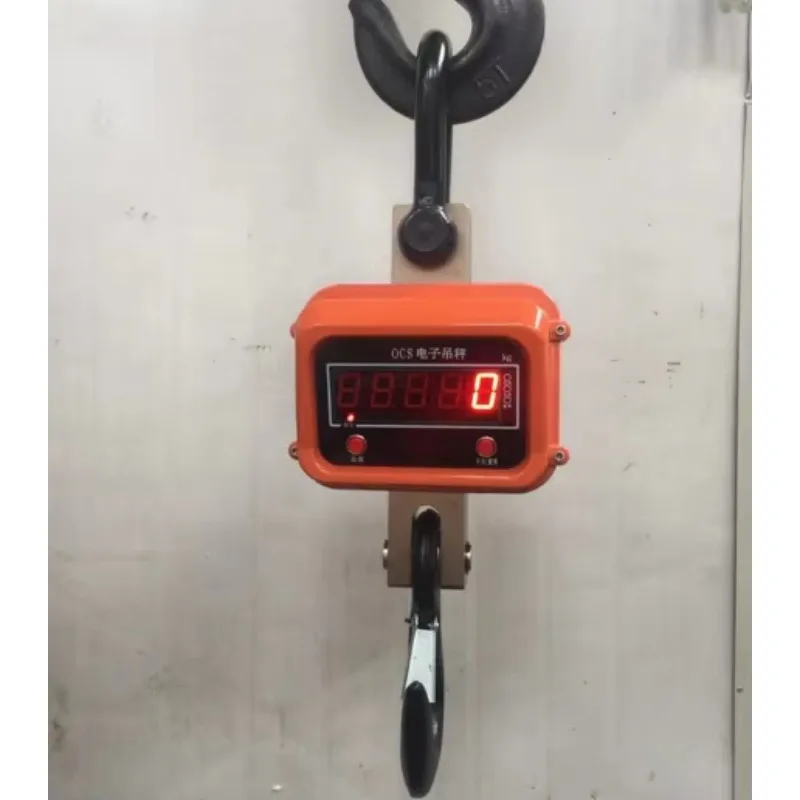 Direct display electronic lifting scale 3 tons 5 tons industrial drive electronics called OCS-10t end point wireless handheld ho