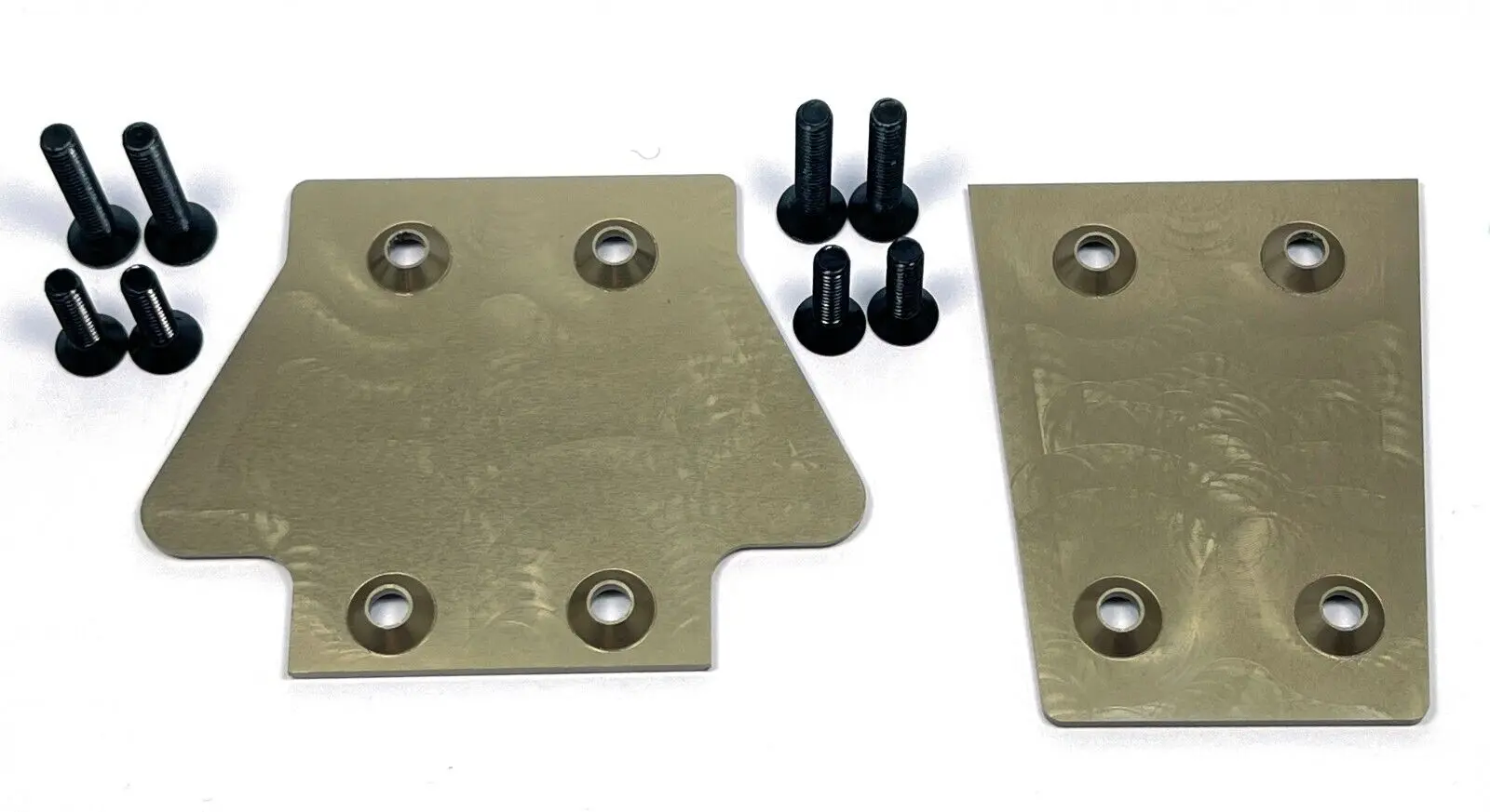 RC8B4 7075 ALUMINUM SKID PLATES ANODIZED PROTECTION BOARD FOR TEAM ASSOCIATED RC8B4/B4E/T4/T4E