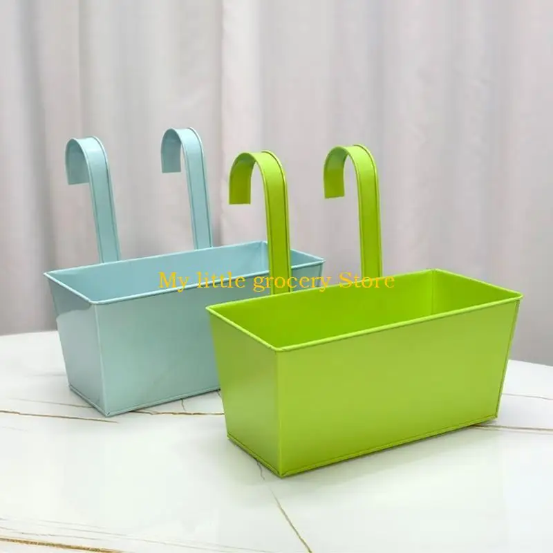 D5BD Elegant Rectangle Retro Planter Model Mini Box Planter Landscape