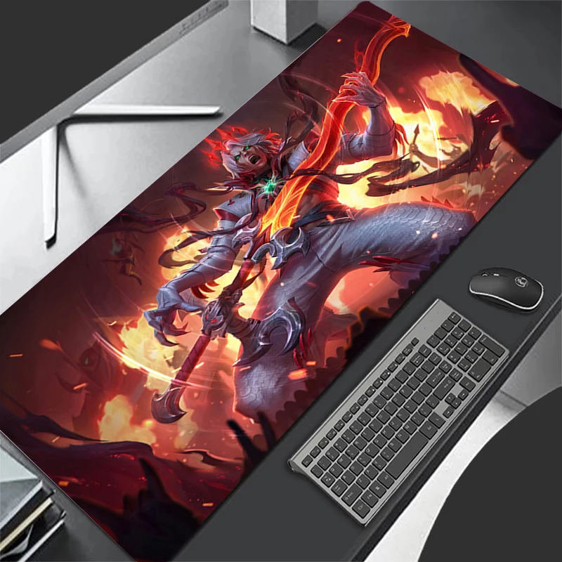 Imagem -03 - League of Legends Mouse Pad Xxl Viego Anime Desk Mat Acessórios para Jogos Portáteis Mousepad pc Anti Slip Tapete de Borracha