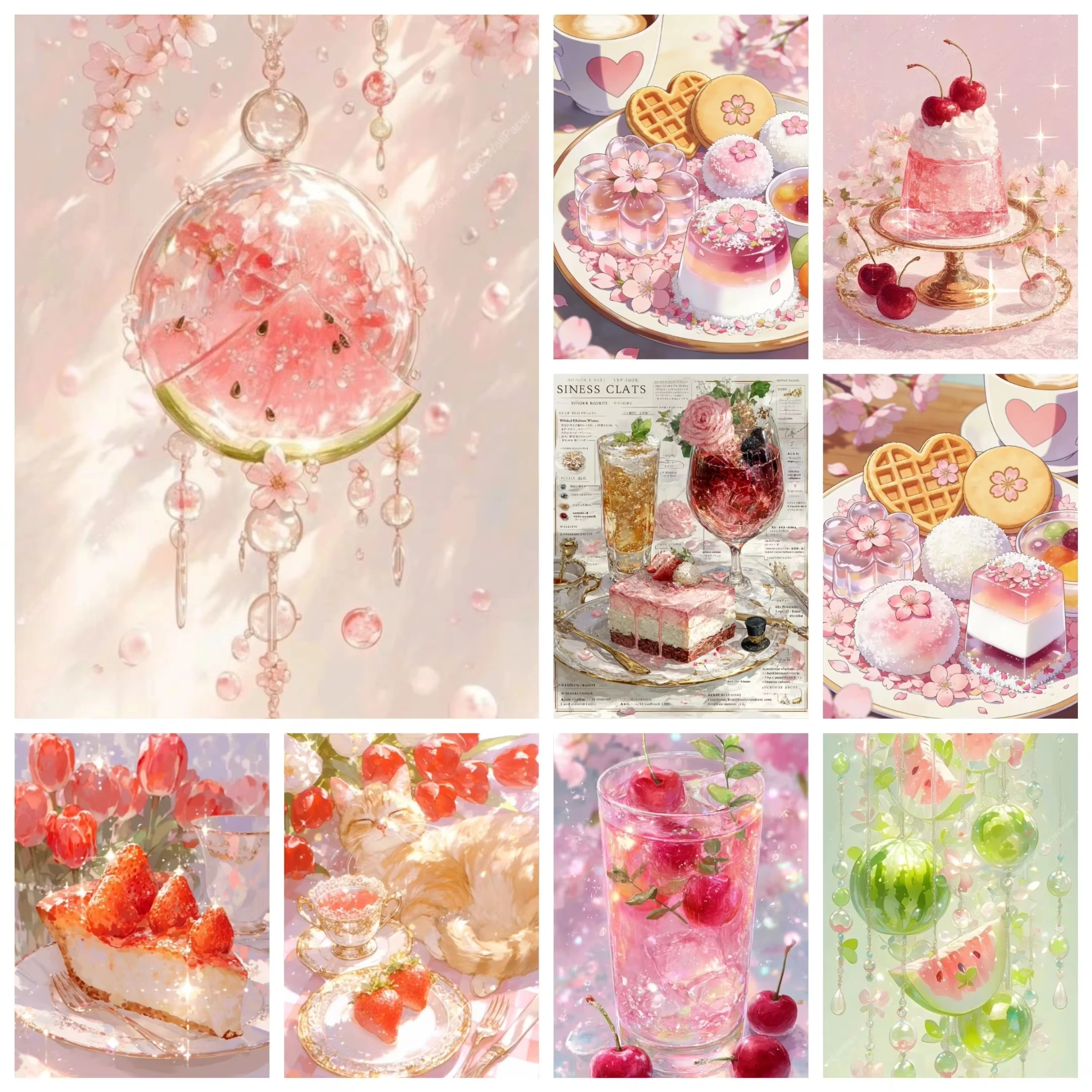

Jigsaw Puzzle 1000 Pieces Food Drink Puzzle Home Decor for Adults Game Family Fun Puzzles Educational Toys
