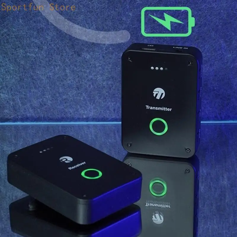 X7JD Rechargeable Wireless Earphone Monitor 2.4G Transmitter Receiver Easy to Use