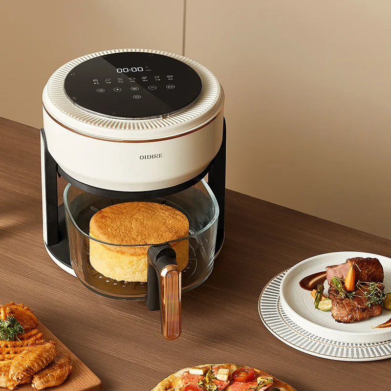 German OIDIRE air fryer household smart 2023 new large capacity oil-free all-glass visual fryer