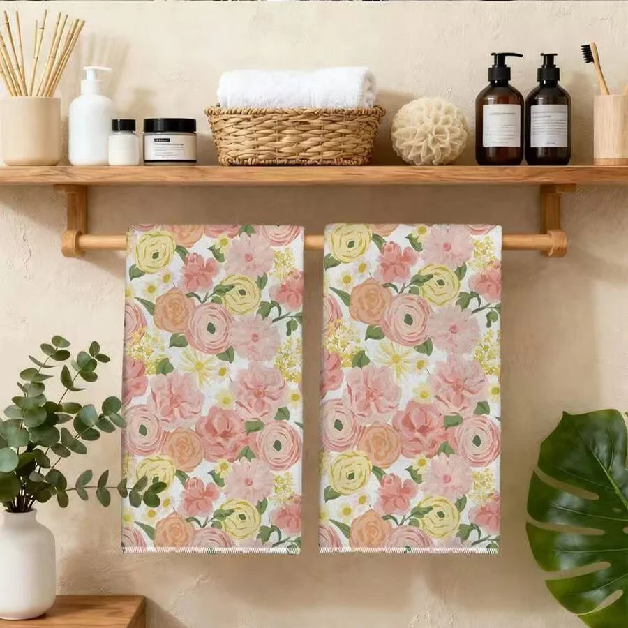 2 Buah, Handuk Dapur Bermotif - Kitchen Baking Necessities ulasan dan harga