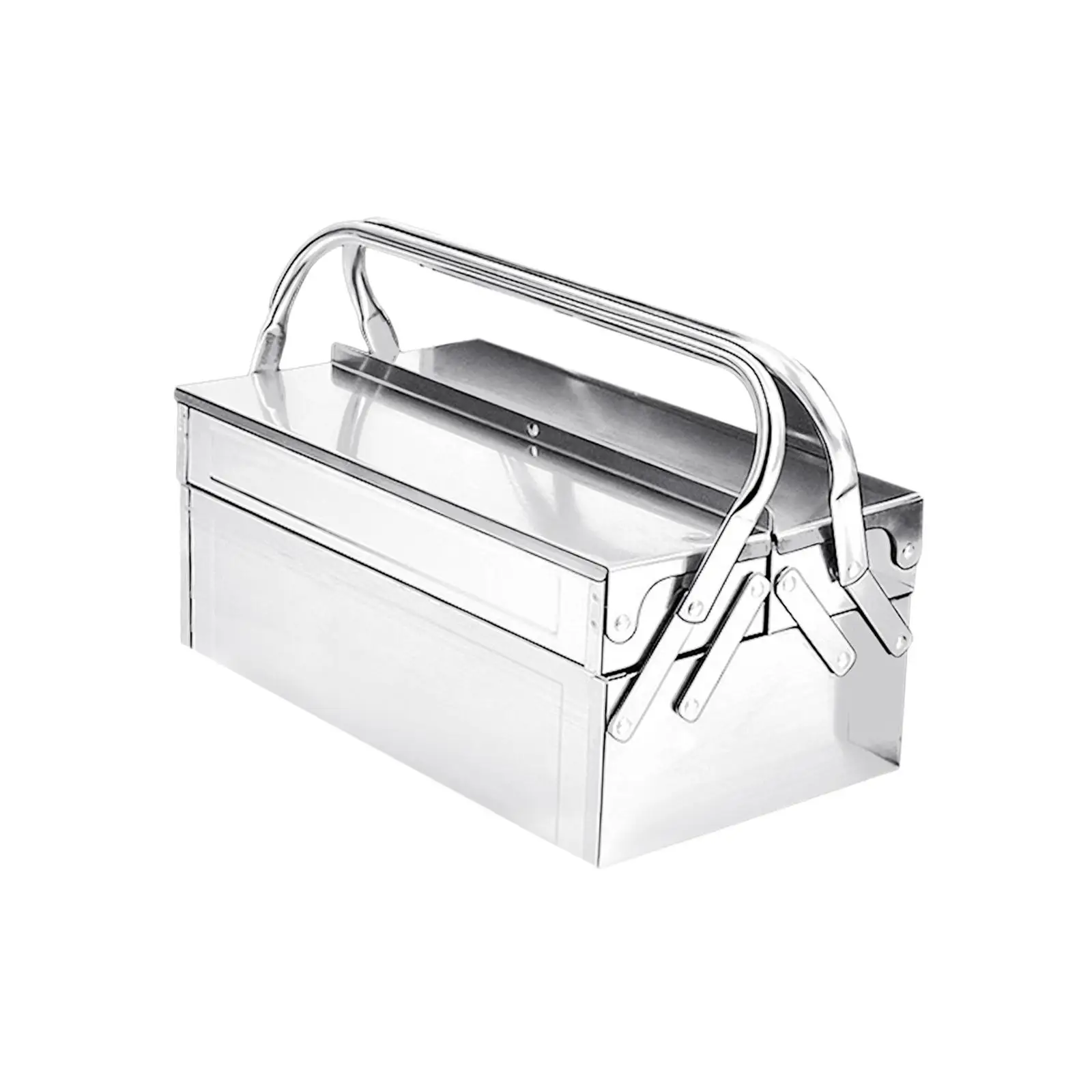 Tool Storage Box Tool Organizer Case Portable Tool Container Container for Garage Workshop Home Trunks Mechanical Repairs