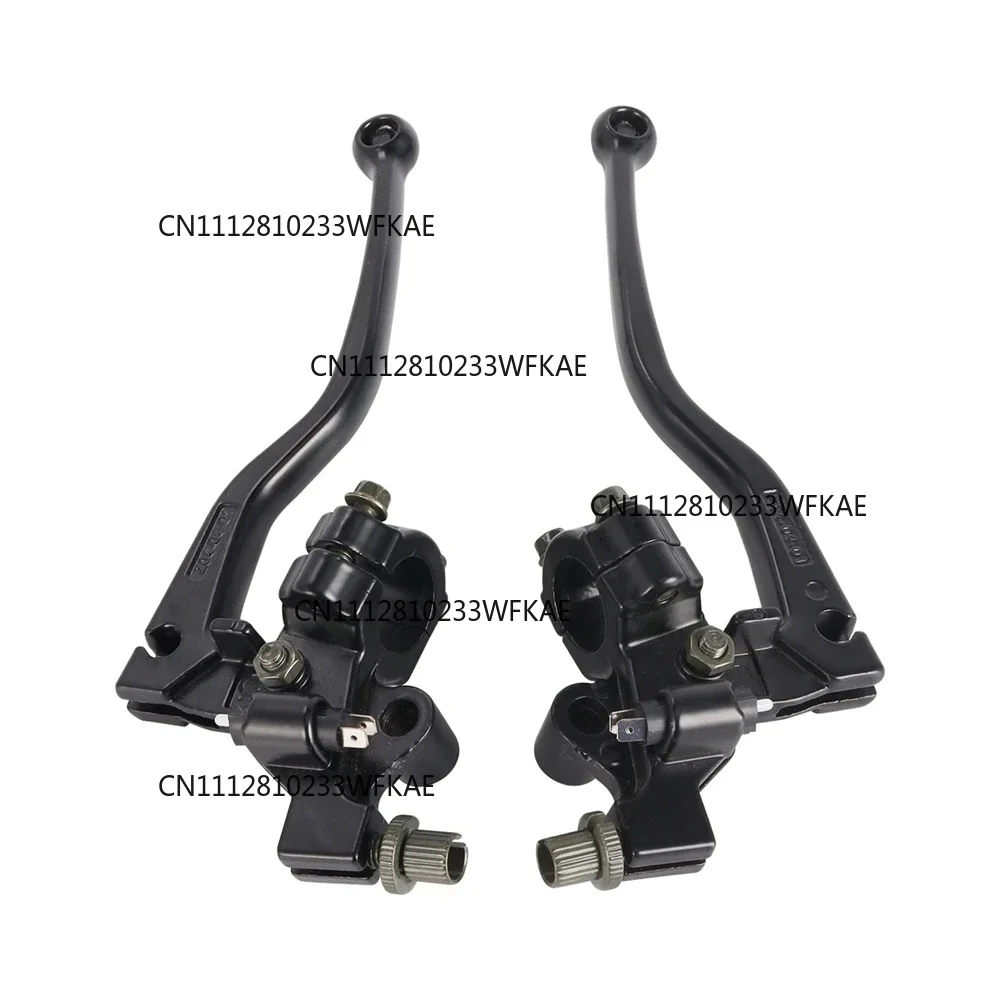 22mm 7/8in Aluminum Alloy Motorcycle Brake and Clutch Lever Handlebar Accessories For Pit Dirt Bike ATV Moto Equipments Parts