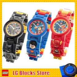 LEGO Watch Toys Blocchi di costruzione assemblati Giocattoli Polizia Batman Superman Phantom Ninja Kay Lloyd per bambini Regalo di compleanno per bambini