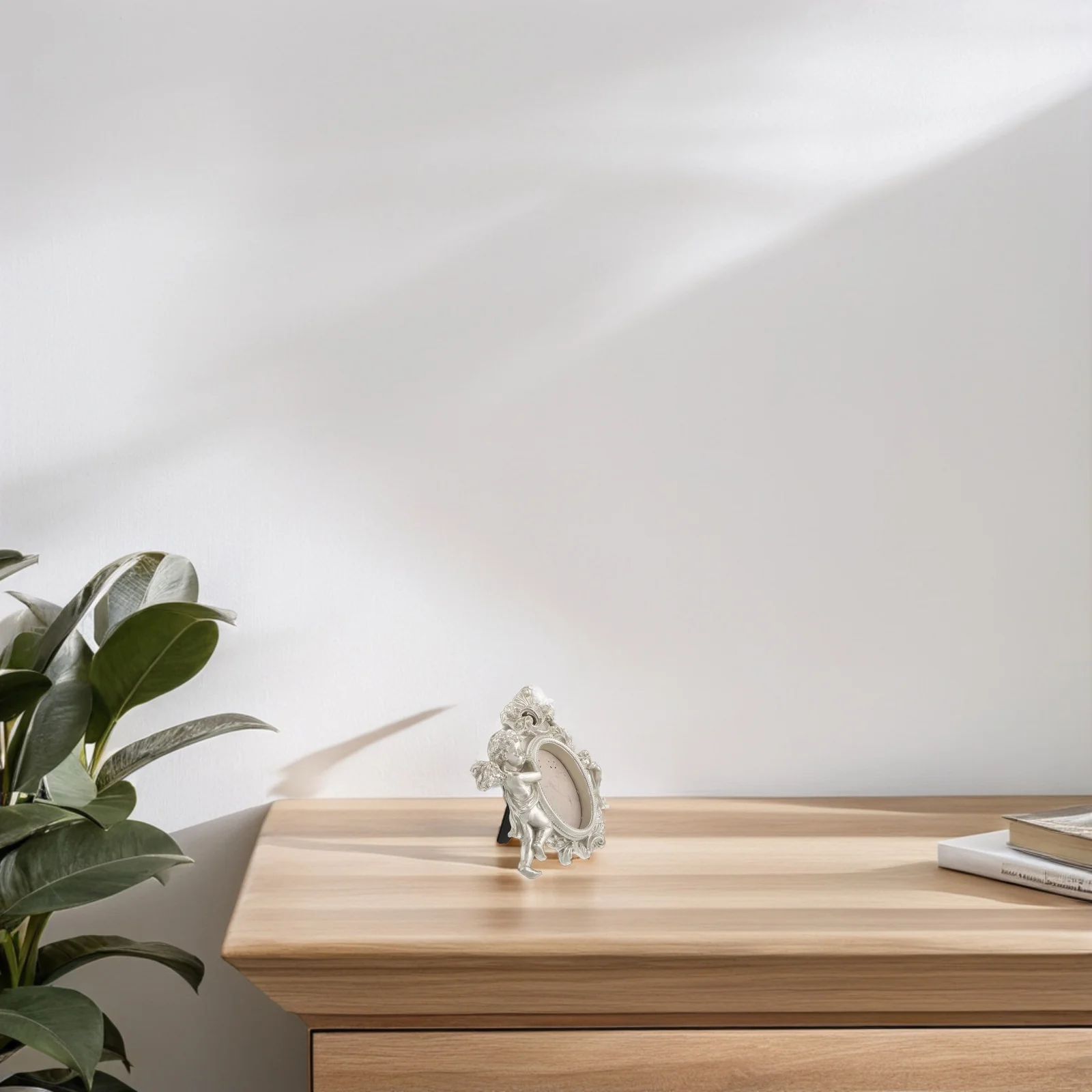 

Victorian Style Angel Resin Ornament Cute European Photo Prop Decorative Art Living Room Bedroom Decor Enhancing Photography