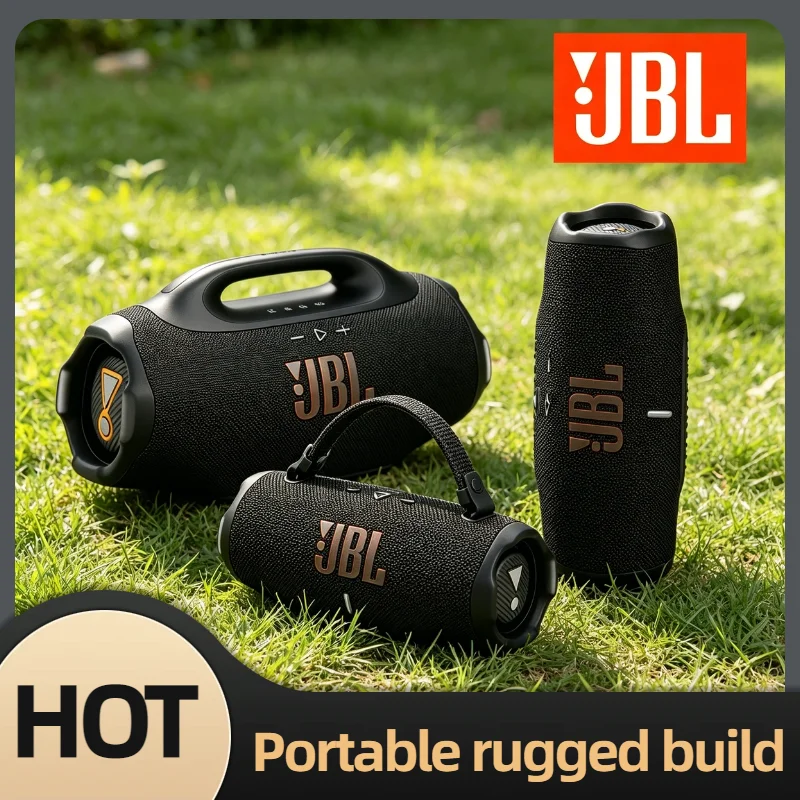 JBL Boombox 4, Charge 5, Charge 6, Xtreme 4, Flip 7, Caixa de Som Sem Fio BT, Bass Potente, À Prova D'Água, Portátil, Original Pro
